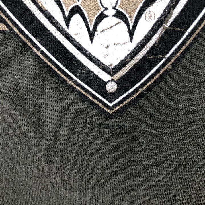 2000'S Harley-Davidson Motorcycle Long-Sleeve T-Shirt, Made in USA, Men's Size XL (approx.) cotton Khaki type Vintage Second Hand