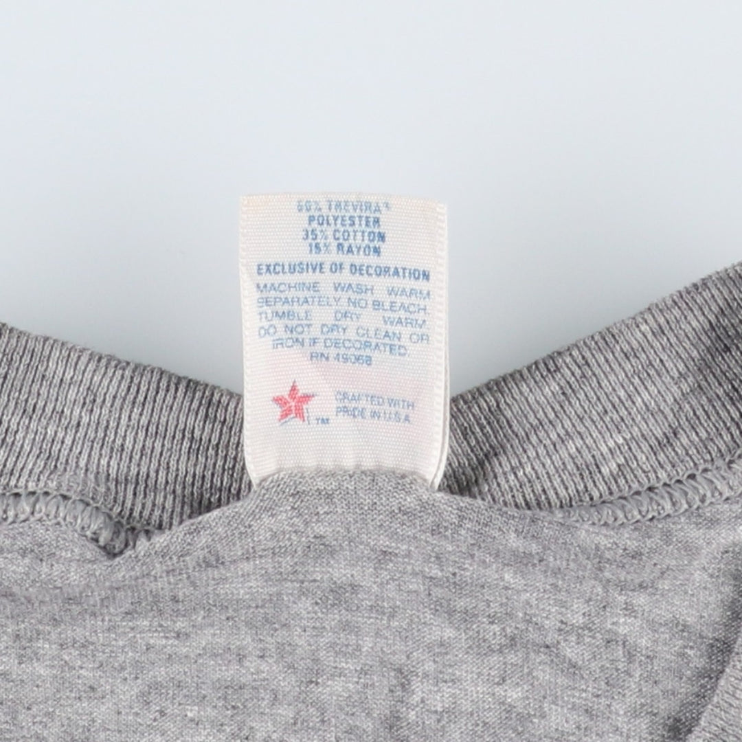 80s-90'S Sofie USARMY Military Print T-Shirt, Made in USA, Men's Size M (approx.), Vintage polyester gray type Vintage Second Hand