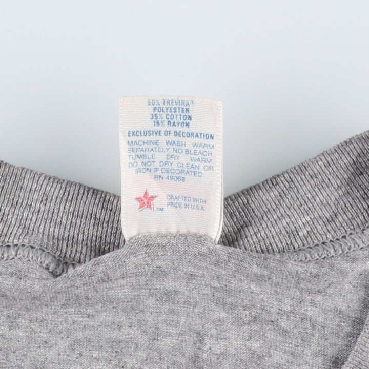 80s-90'S Sofie USARMY Military Print T-Shirt, Made in USA, Men's Size M (approx.), Vintage polyester gray type Vintage Second Hand