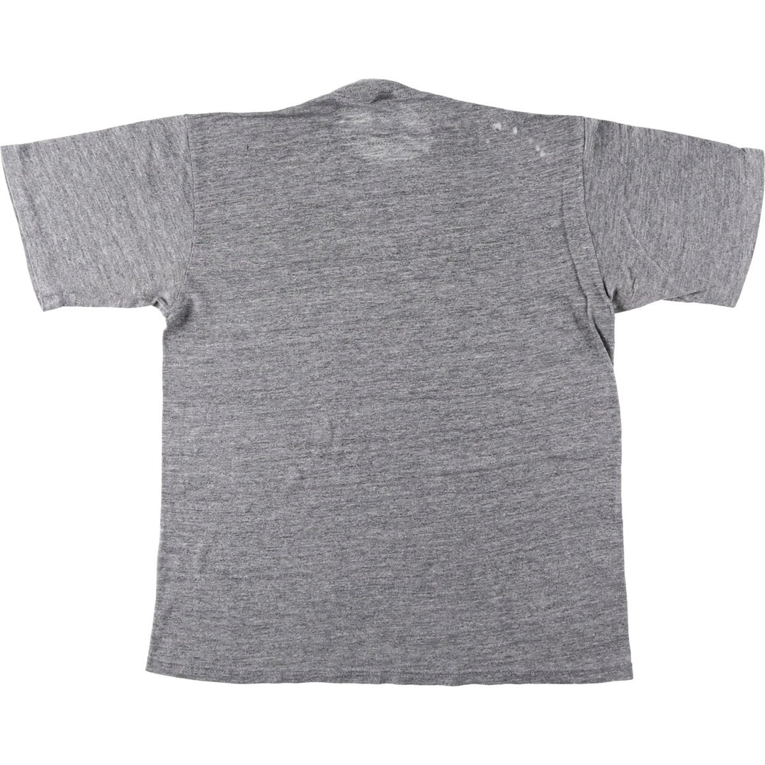 80s-90'S Sofie USARMY Military Print T-Shirt, Made in USA, Men's Size M (approx.), Vintage polyester gray type Vintage Second Hand