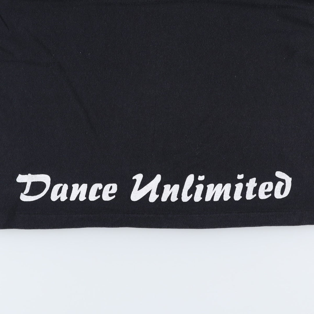 90'S All Sport Print T-Shirt, Made in USA, Men's Size M (Equivalent), Vintage cotton black type Vintage Second Hand