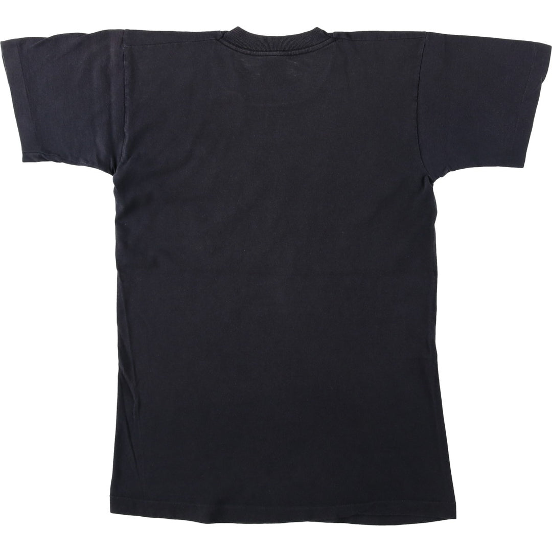 80'S Screen Stars printed T-shirt, women's size S (approx.) unclear black type Vintage Second Hand