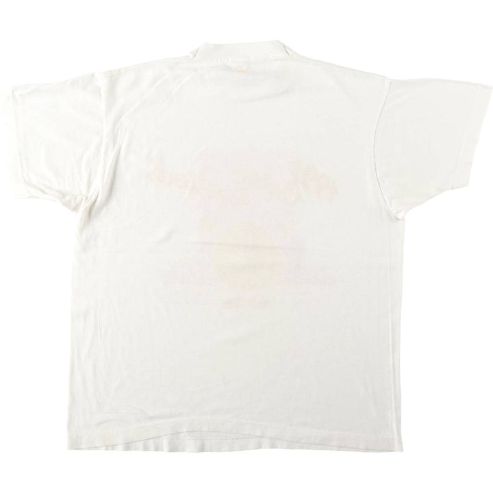 90'S Screen Stars Print T-Shirt, Women's Size M (approx.), Vintage unclear white type Vintage Second Hand