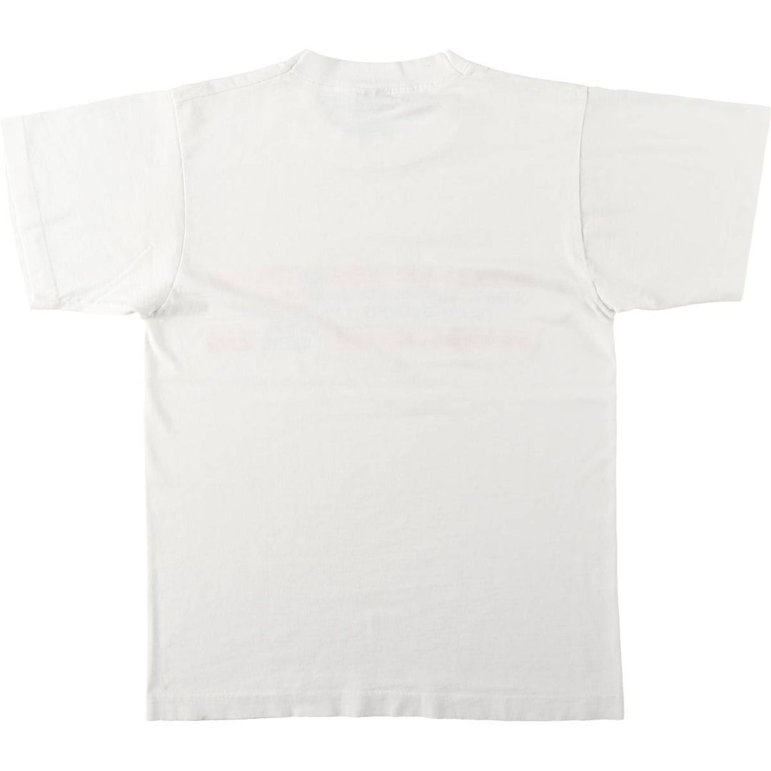 90'S Screen Stars American Boxing Federation Stars and Stripes Print T-Shirt, Made in USA, Women's Size M (approx.), Vintage cotton white type Vintage Second Hand