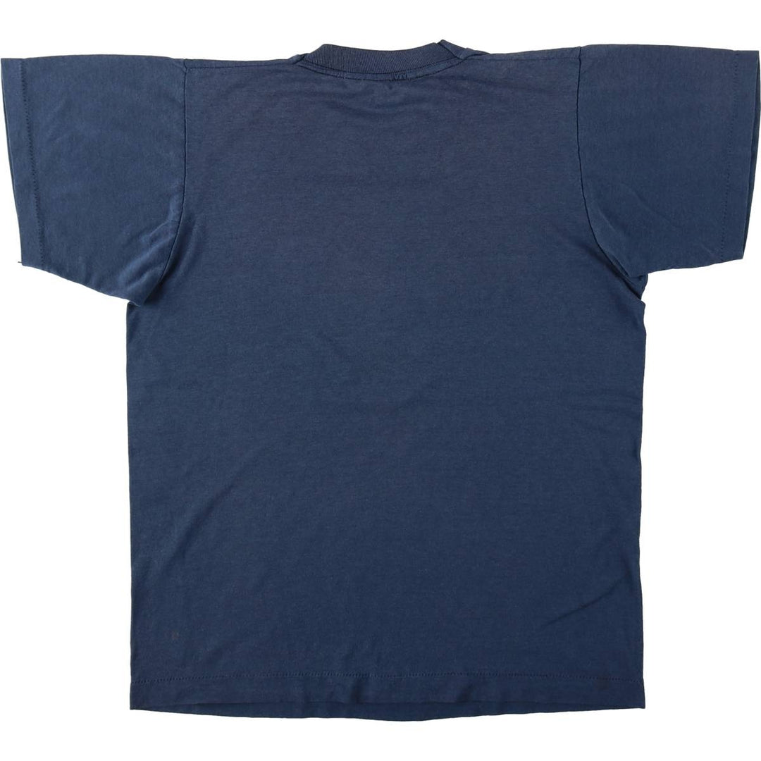 80'S Screen Stars US ARMY Triple Print Military Print T-Shirt, Made in USA, Women's Size M (Equivalent), Vintage cotton navy blue type Vintage Second Hand