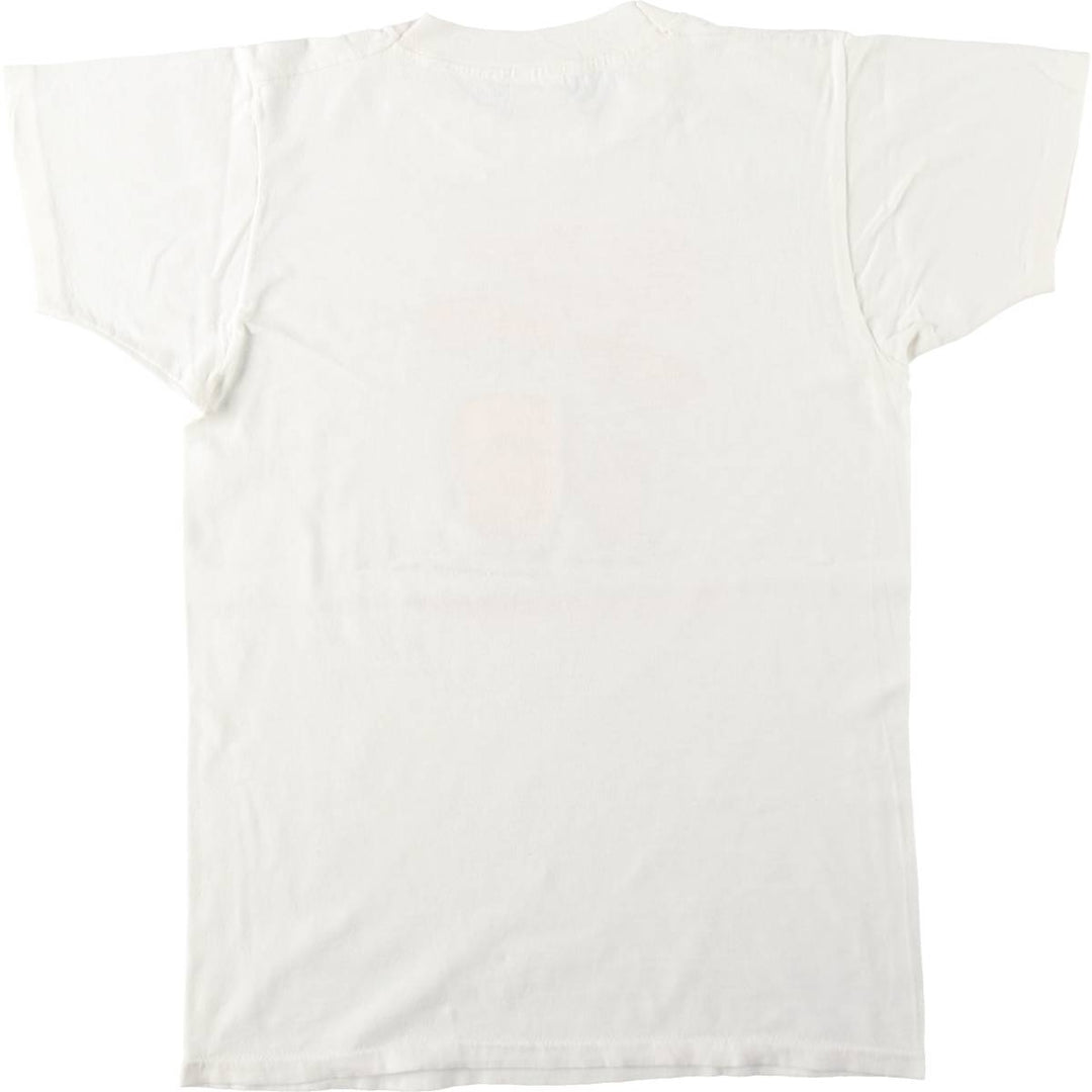 LUXCO JUAREZ Print T-Shirt, Women's Size S (approx.), Vintage unclear white type Vintage Second Hand