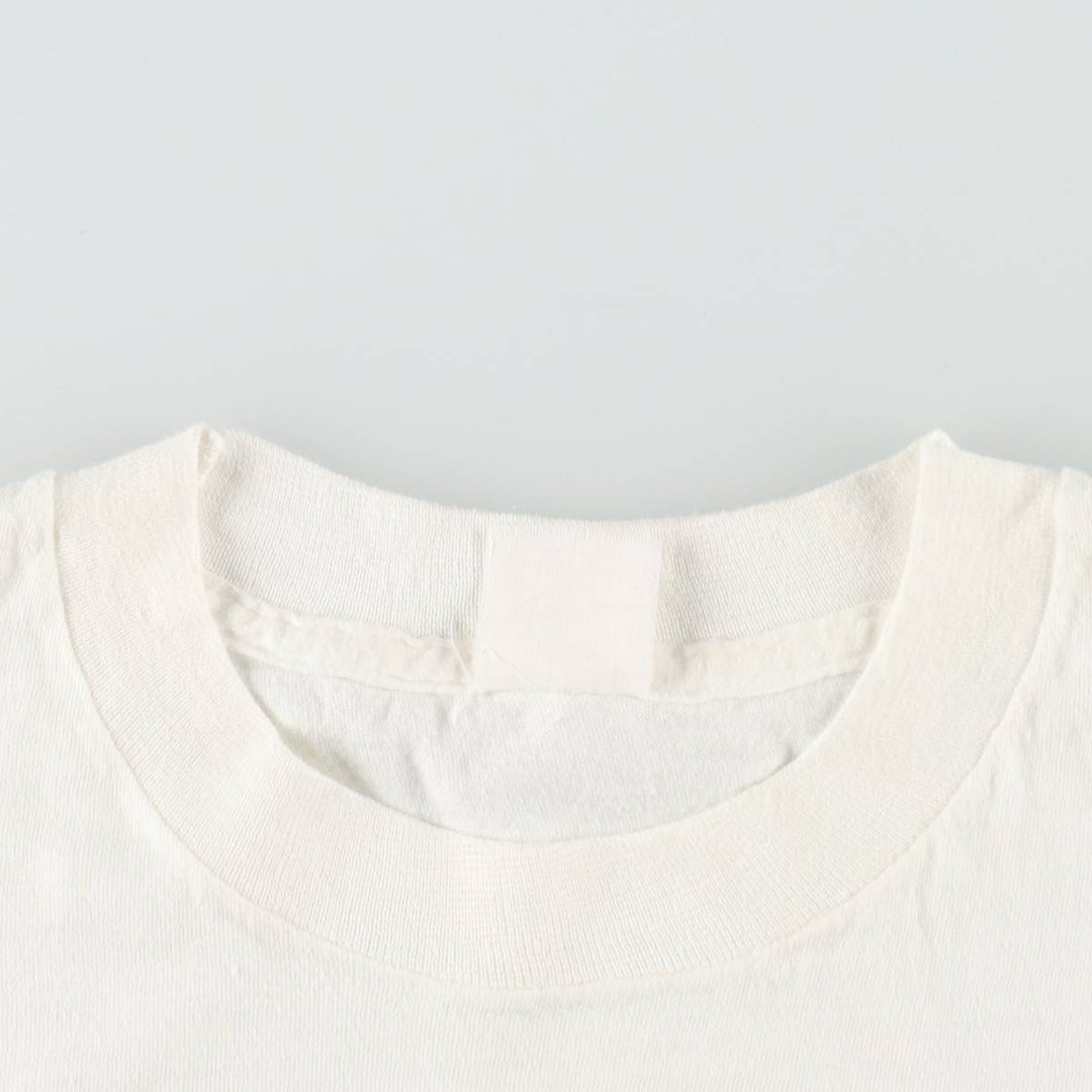 LUXCO JUAREZ Print T-Shirt, Women's Size S (approx.), Vintage unclear white type Vintage Second Hand
