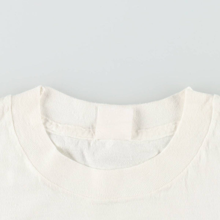 LUXCO JUAREZ Print T-Shirt, Women's Size S (approx.), Vintage unclear white type Vintage Second Hand