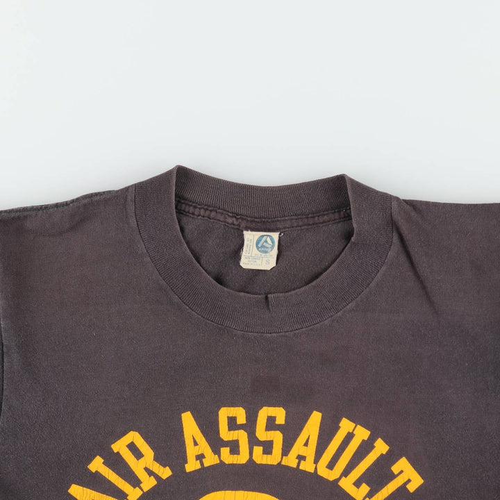 ~90'S Artex ARTEX US Army 101st Airborne Division Print T-Shirt, Made in USA, Women's Size S (Equivalent), Vintage cotton black type Vintage Second Hand