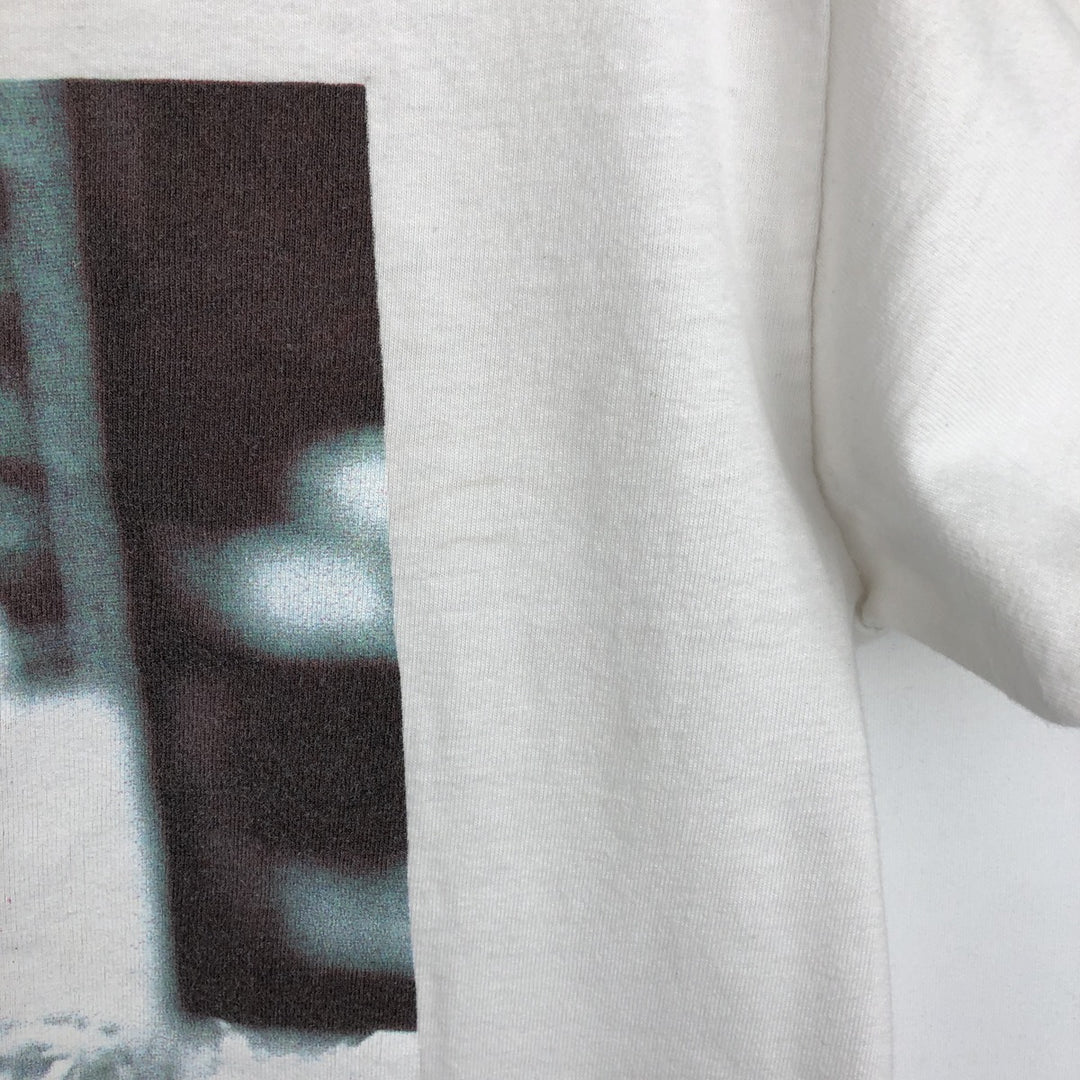 INTERNATIONAL DESIGN GROUP Photo T-shirt, Women's Size M (equivalent) cotton white type Vintage Second Hand
