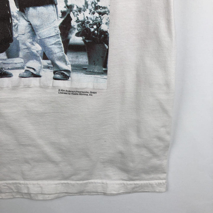 INTERNATIONAL DESIGN GROUP Photo T-shirt, Women's Size M (equivalent) cotton white type Vintage Second Hand