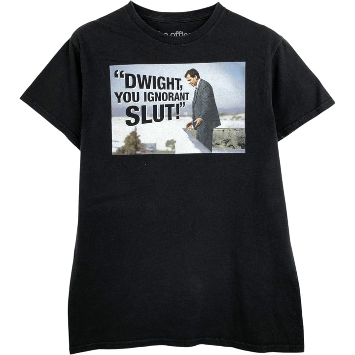 THE OFFICE Movie T-shirt (Women's Size S) cotton black type Vintage Second Hand