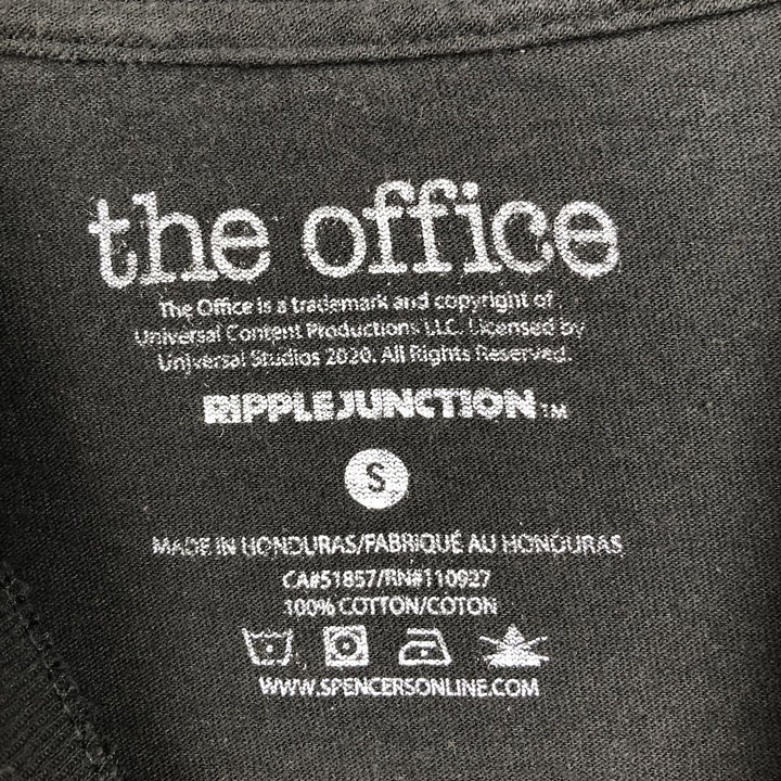 THE OFFICE Movie T-shirt (Women's Size S) cotton black type Vintage Second Hand