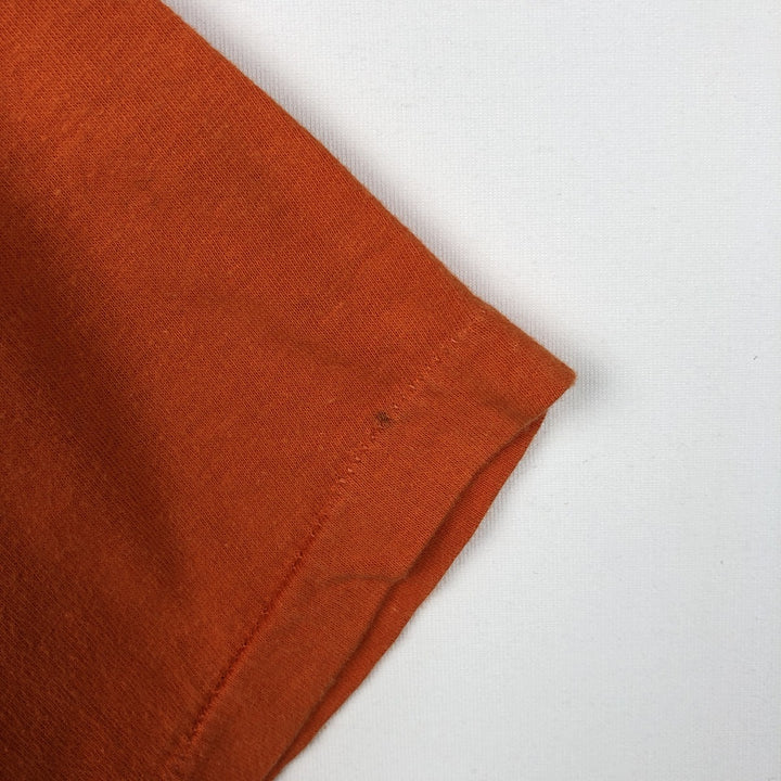 1970'S College T-shirt, Women's Size S (approx.), Vintage unclear orange type Vintage Second Hand