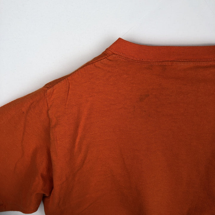 1970'S College T-shirt, Women's Size S (approx.), Vintage unclear orange type Vintage Second Hand