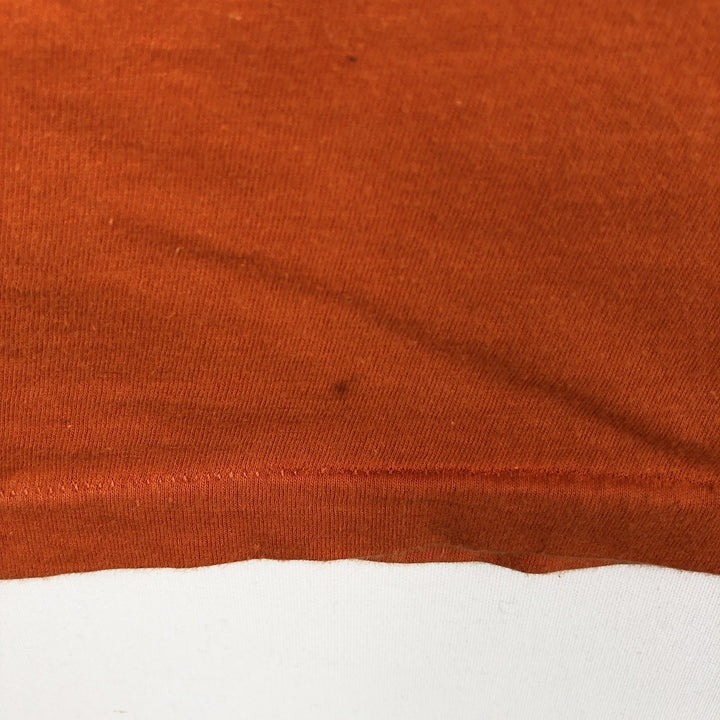 1970'S College T-shirt, Women's Size S (approx.), Vintage unclear orange type Vintage Second Hand