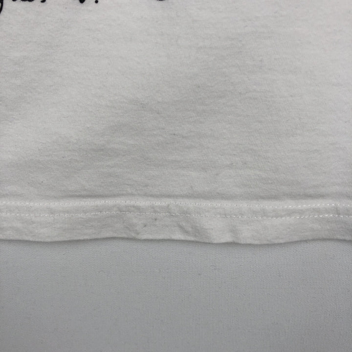 agnes b. To b.by agnes b. Short-sleeved printed T-shirt, women's size S (equivalent) cotton white type Vintage Second Hand