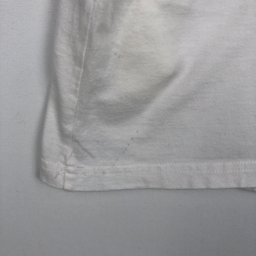 agnes b. To b.by agnes b. Short-sleeved printed T-shirt, women's size S (equivalent) cotton white type Vintage Second Hand