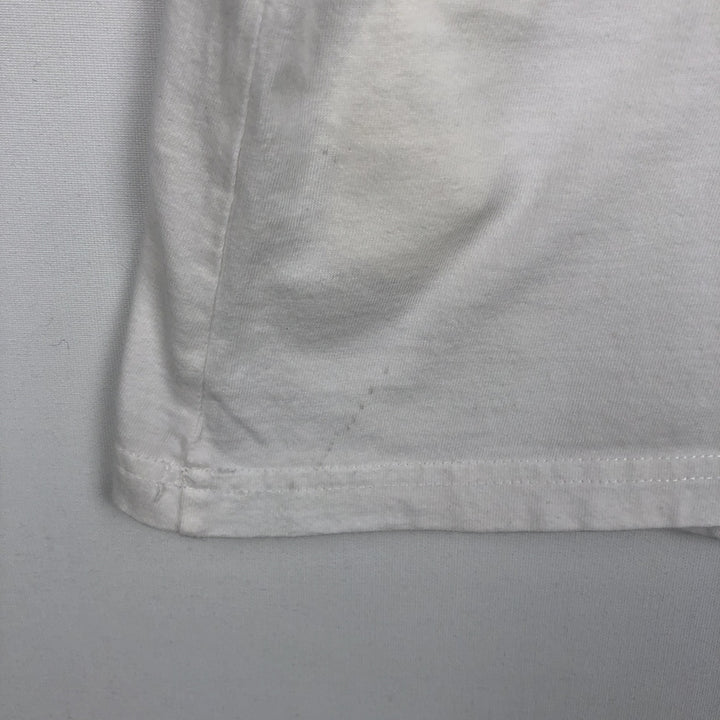 agnes b. To b.by agnes b. Short-sleeved printed T-shirt, women's size S (equivalent) cotton white type Vintage Second Hand
