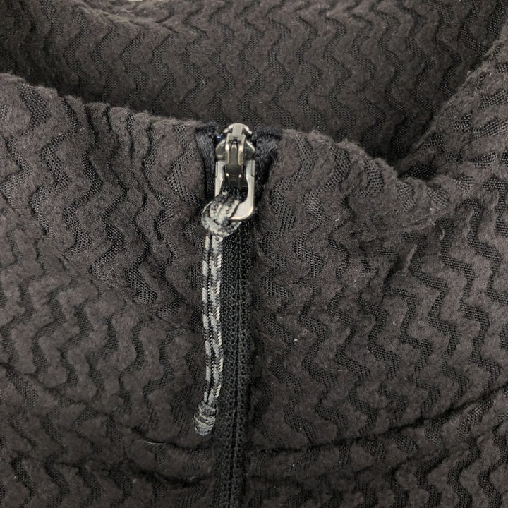 Patagonia R1 Air Zip Neck 40245FA21 Half-Zip Fleece Pullover (Men's Size M) recycled polyester black type Vintage Second Hand