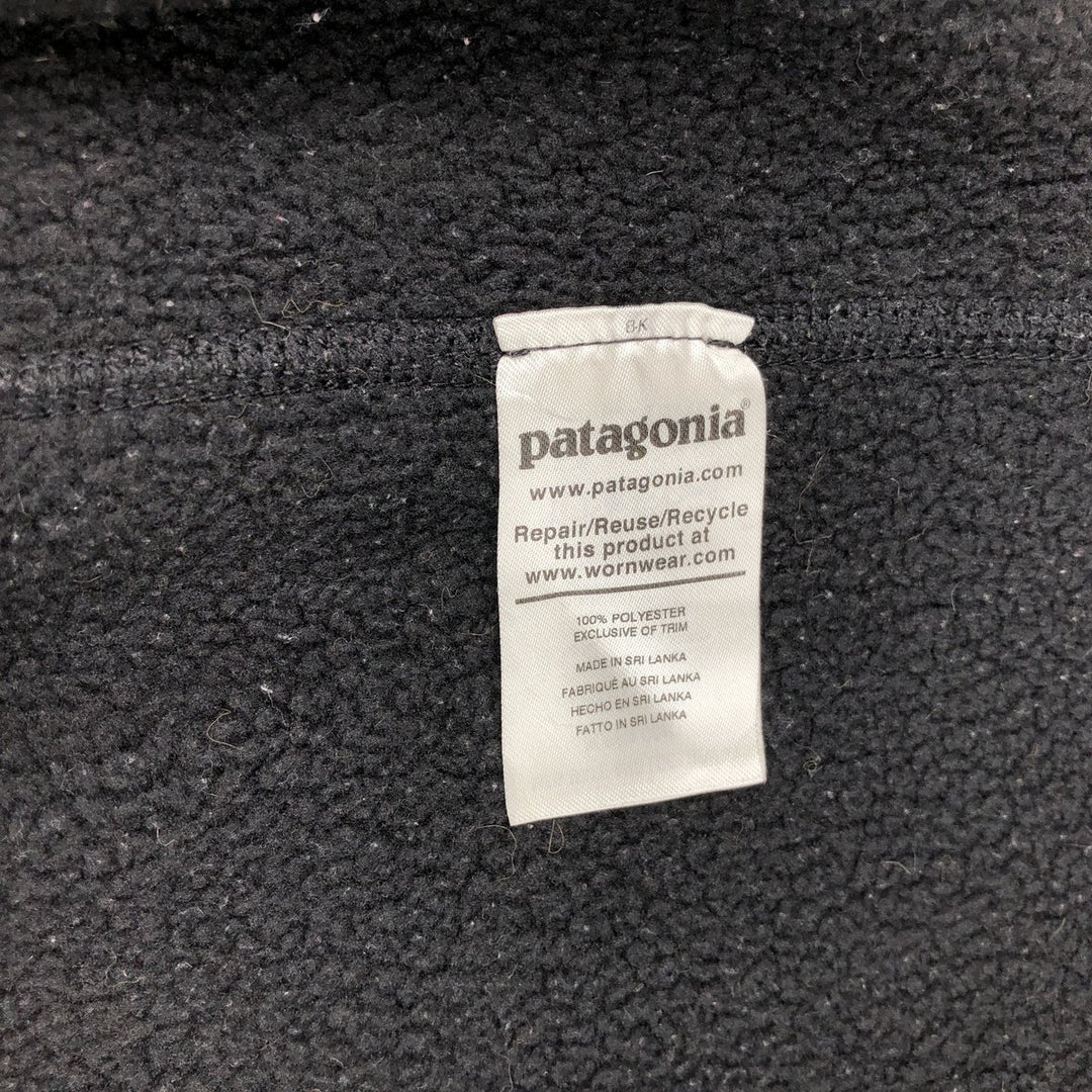 Patagonia Better Sweater Jacket 25528SP20 Fleece Jacket Men's Size S (approx.) polyester black type Vintage Second Hand