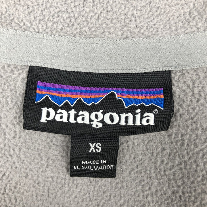 Patagonia Micro D Pullover 26176SP19 Half-Zip Fleece Pullover, Men's Size XS (approx.) unclear gray type Vintage Second Hand
