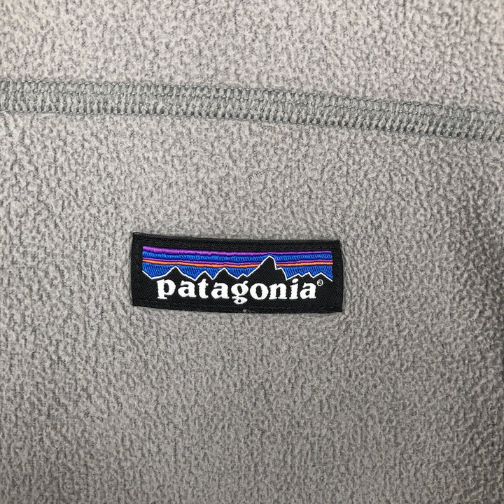 Patagonia Micro D Pullover 26176SP19 Half-Zip Fleece Pullover, Men's Size XS (approx.) unclear gray type Vintage Second Hand