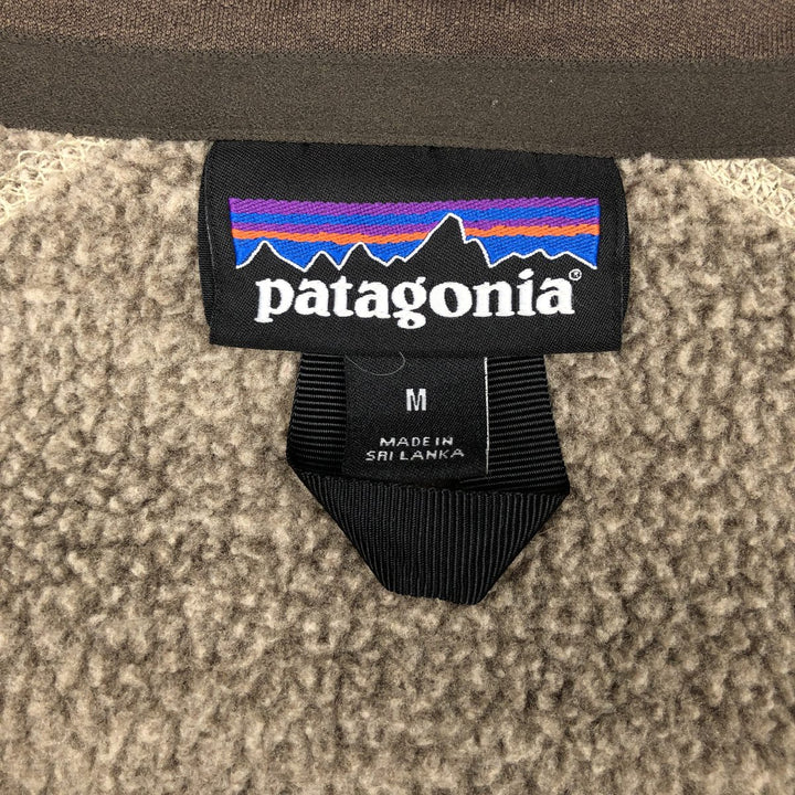 Patagonia Better Sweater Jacket 25527FA16 Fleece Jacket Men's Size M (approx.) polyester beige type brown Vintage Second Hand