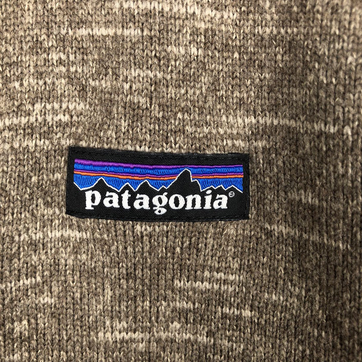 Patagonia Better Sweater Jacket 25527FA16 Fleece Jacket Men's Size M (approx.) polyester beige type brown Vintage Second Hand