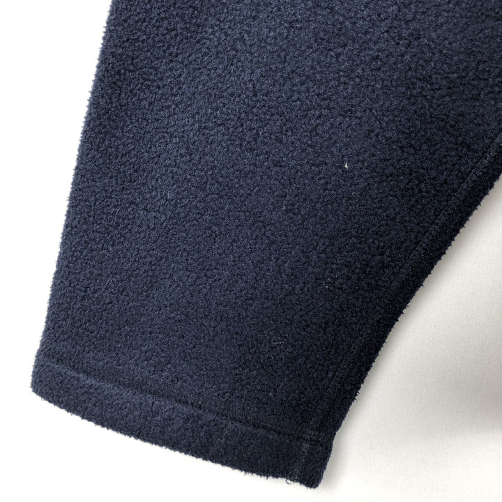 Ralph Lauren POLO by Ralph Lauren Half-Zip Fleece Pullover, Men's Size L polyester navy blue type Vintage Second Hand