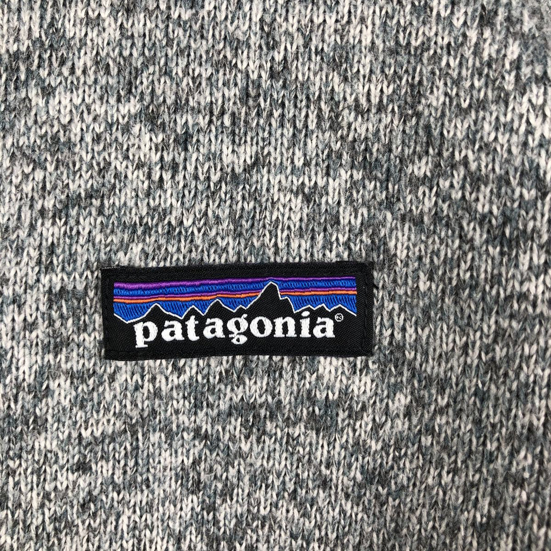 Patagonia Better Sweater Jacket 25527FA18 Advertising Fleece Jacket, Men's Size M (approx.) polyester gray type Vintage Second Hand