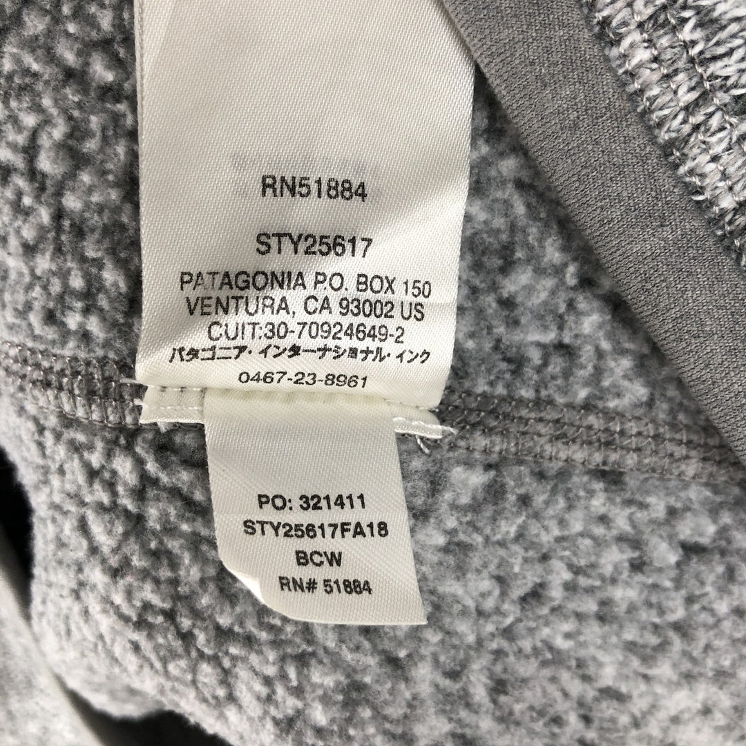 Patagonia Better Sweater 1 polyester gray type Vintage Second Hand