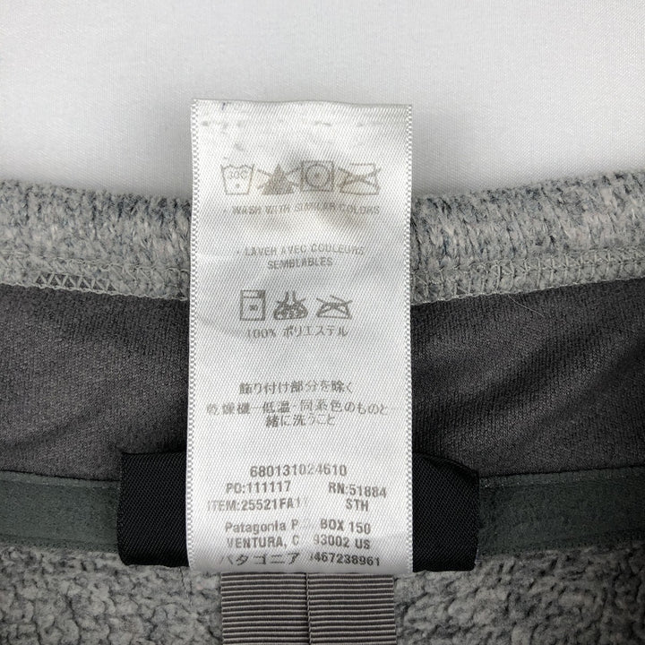 Patagonia Better Sweater 1 polyester gray type Vintage Second Hand