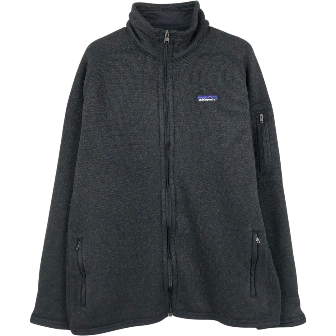 Patagonia Fleece Jacket Men's XL unclear Charcoal Vintage Second Hand