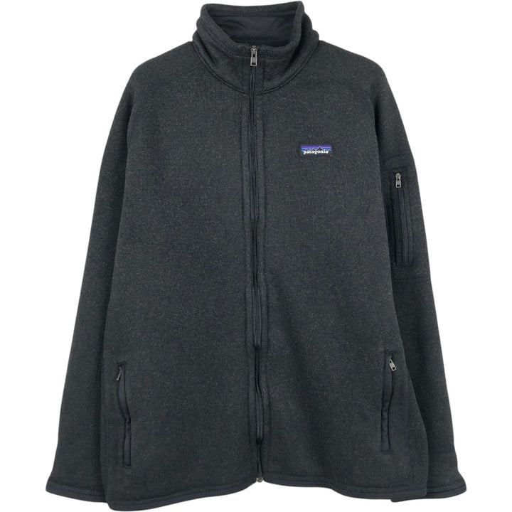 Patagonia Fleece Jacket Men's XL unclear Charcoal Vintage Second Hand