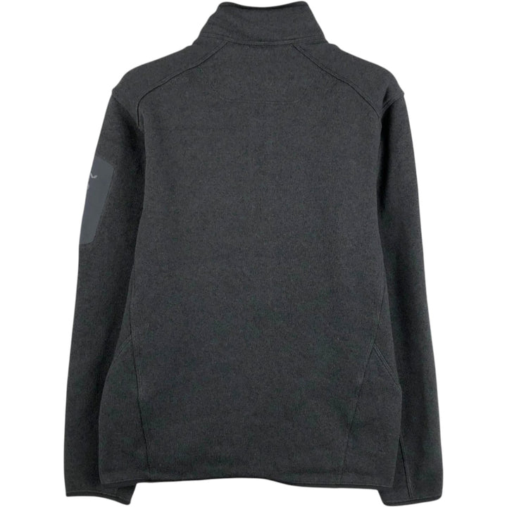 Arc'teryx Covert Cardigan Fleece Jacket, Men's Size S (approx.) polyester Charcoal Vintage Second Hand