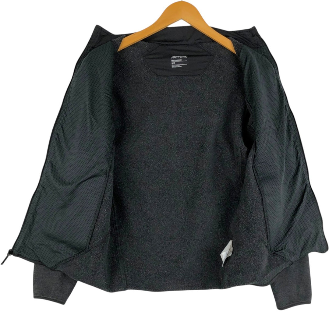 Arc'teryx Covert Cardigan Fleece Jacket, Men's Size S (approx.) polyester Charcoal Vintage Second Hand