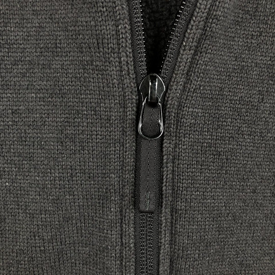 Arc'teryx Covert Cardigan Fleece Jacket, Men's Size S (approx.) polyester Charcoal Vintage Second Hand