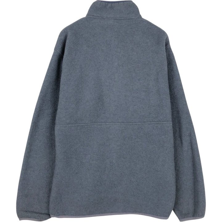 2000'S Patagonia SYNCHILLA 25735FA02 Half-Zip Fleece Pullover, Men's Size M (approx.) polyester gray type Vintage Second Hand