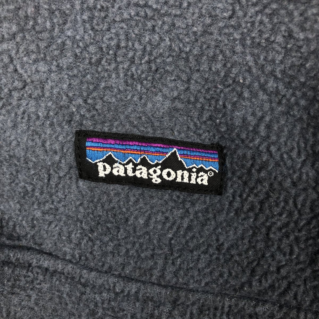 2000'S Patagonia SYNCHILLA 25735FA02 Half-Zip Fleece Pullover, Men's Size M (approx.) polyester gray type Vintage Second Hand