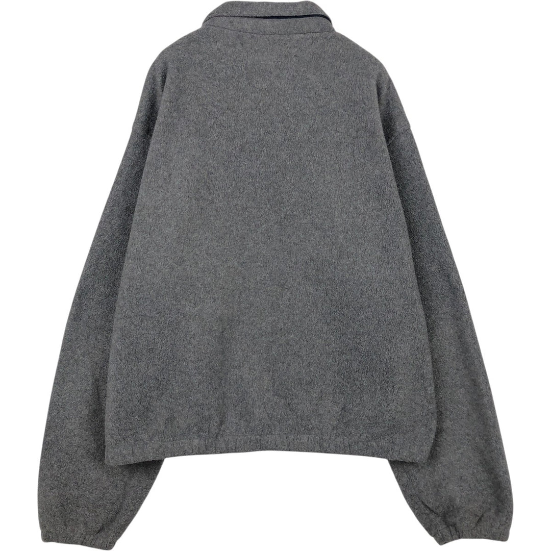 Ralph Lauren POLO by Ralph Lauren fleece jacket, men's size XL polyester gray type Vintage Second Hand