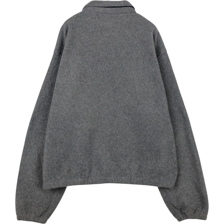 Ralph Lauren POLO by Ralph Lauren fleece jacket, men's size XL polyester gray type Vintage Second Hand