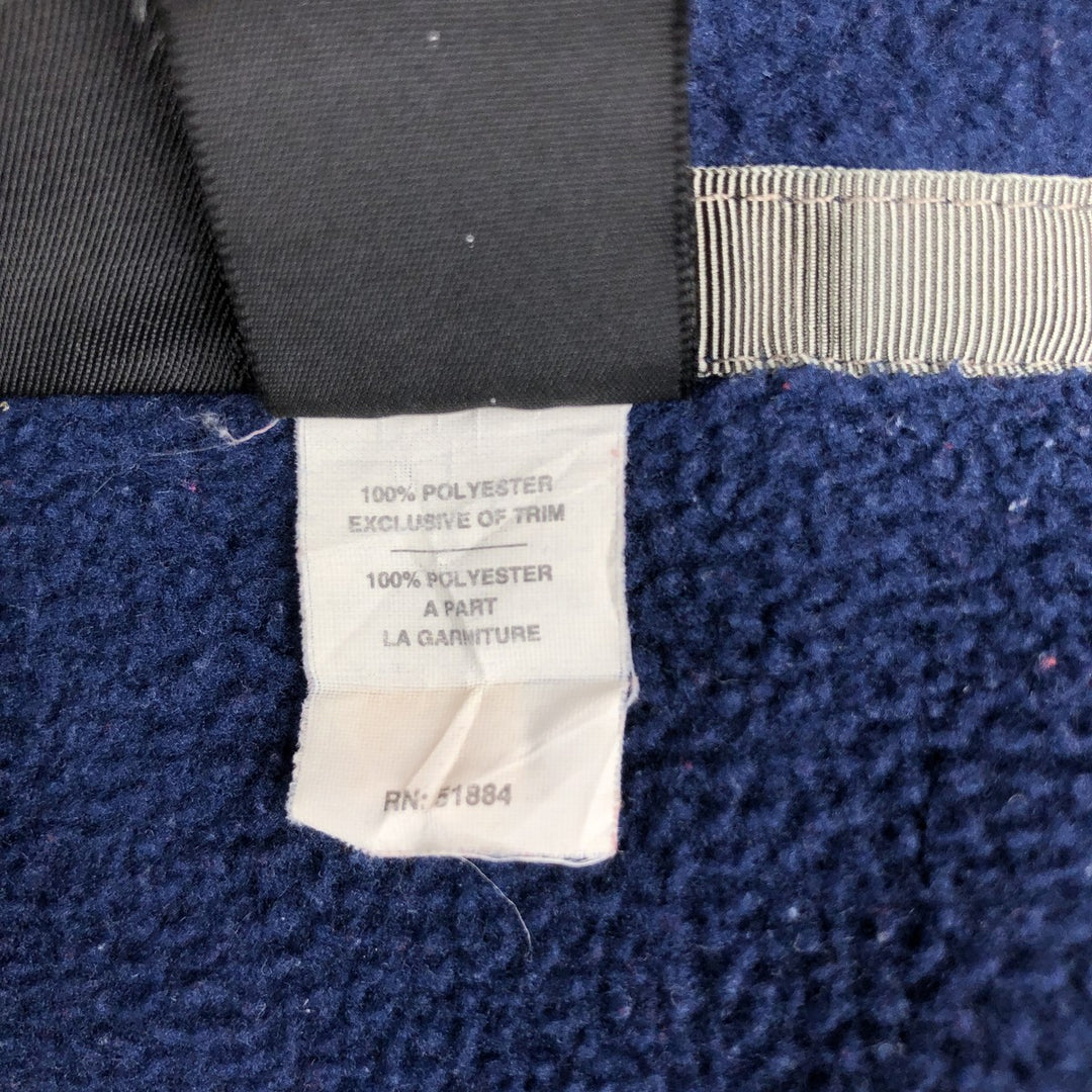 00'S Patagonia SYNCHILLA 25391FA00 Fleece Jacket Made in USA Men's M polyester navy blue type Vintage Second Hand