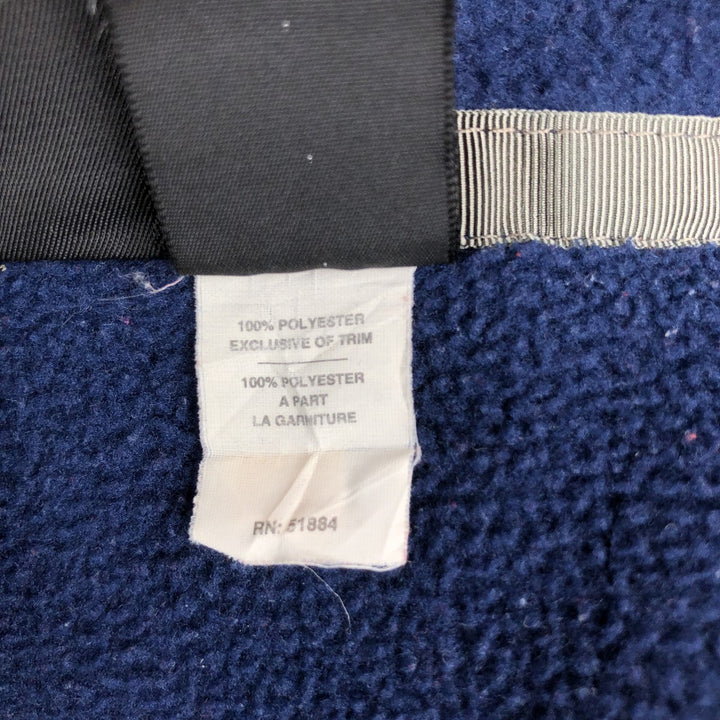 00'S Patagonia SYNCHILLA 25391FA00 Fleece Jacket Made in USA Men's M polyester navy blue type Vintage Second Hand