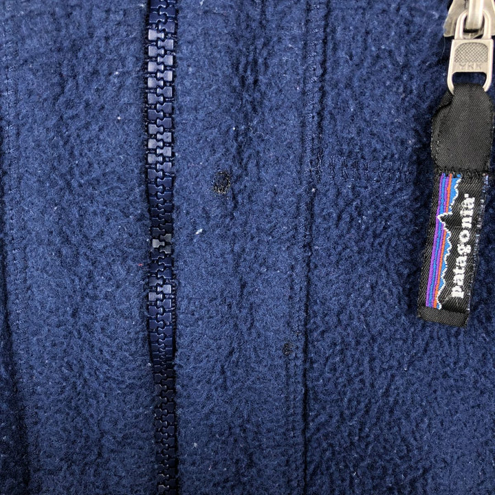 00'S Patagonia SYNCHILLA 25391FA00 Fleece Jacket Made in USA Men's M polyester navy blue type Vintage Second Hand