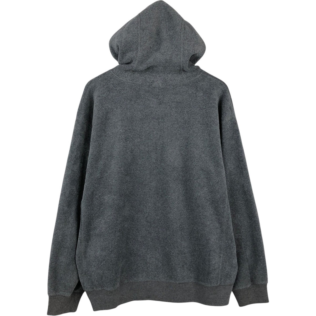 GAP fleece pullover hoodie, men's size L (approx.) polyester gray type Vintage Second Hand