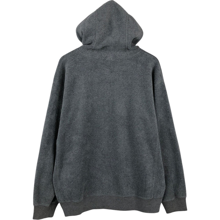 GAP fleece pullover hoodie, men's size L (approx.) polyester gray type Vintage Second Hand