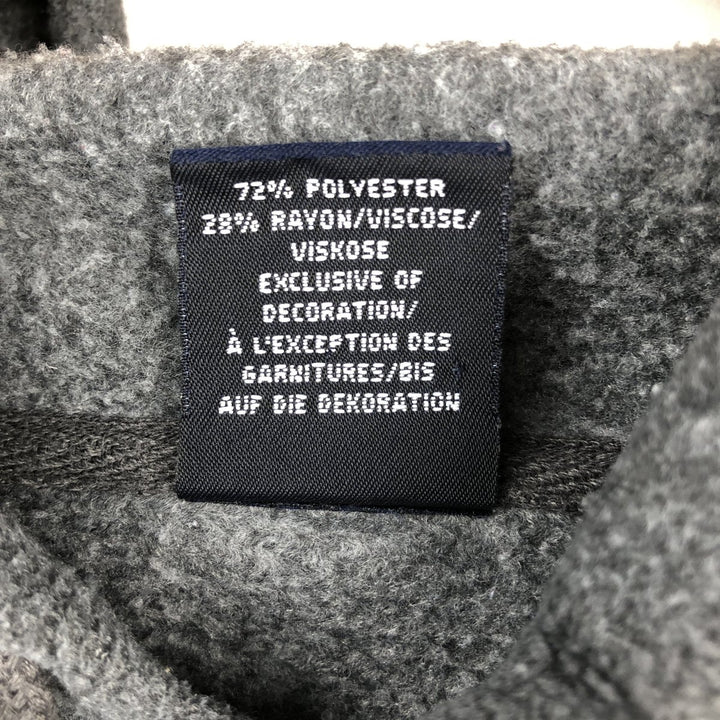 GAP fleece pullover hoodie, men's size L (approx.) polyester gray type Vintage Second Hand