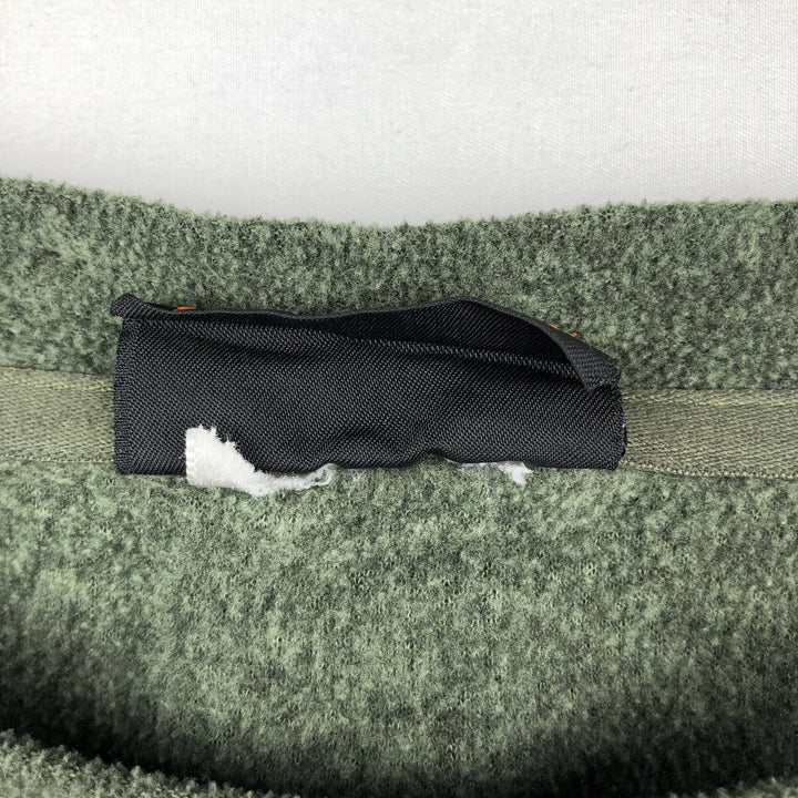 Patagonia SYNCHILLA fleece t-shirt, men's size XXL (approx.) unclear green type Vintage Second Hand