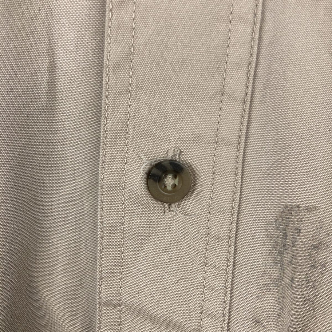Carhartt short sleeve work shirt, men's XL size cotton Beige type Vintage Second Hand
